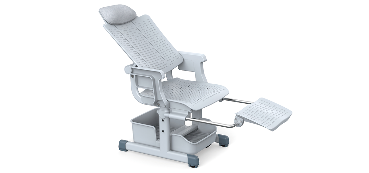 YCX-22008螺絲/手搖升降躺椅